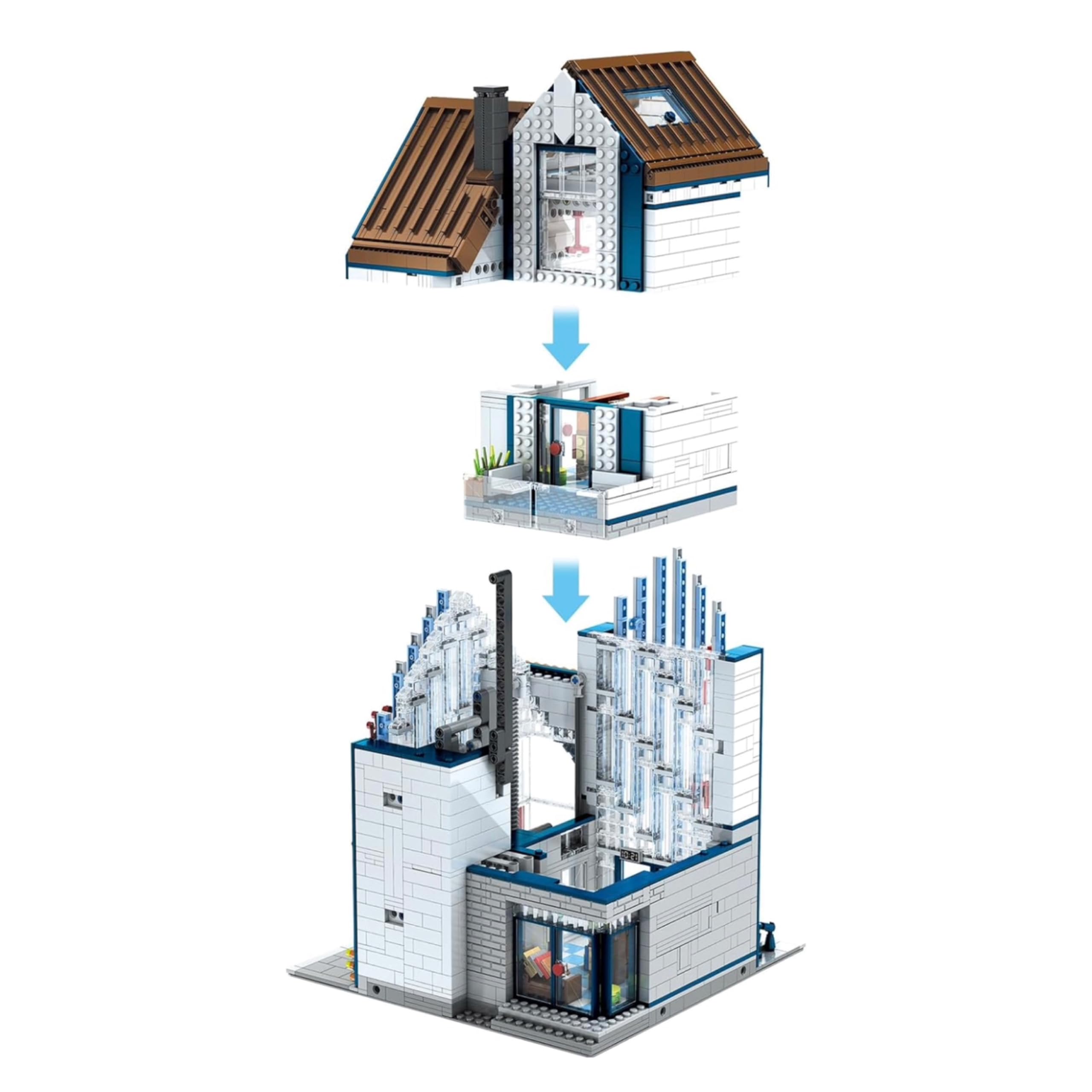 Amazon.com: General Jim's Modern Library Glass Modular Building